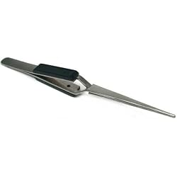 Third Hand Tweezers Straight Soldering Jewelry Repair