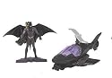 Hotwheels Batman Begins Batcopter and figure 1:64 Scale