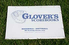 (Price/1 PACKAGE)Glover'S 50 Game Score Sheets With No Stats