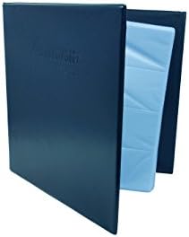 Modern Everyday Leather Business Journal Name Card Book Holder for 480 Cards, Black