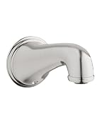 Grohe 13 612 EN0 Geneva 6-Inch Wall Mount Tub Spout, Infinity Brushed Nickel