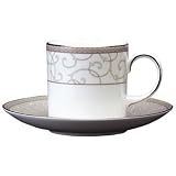 Review Wedgwood  / Wedgwood - Celestial Platinum, Coffee Saucer Can
