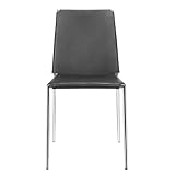 Zuo 101105 Alex Chair Black - 4 Pack by zuo