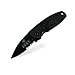 Smith & Wesson SWSORTBMS Sort Medium Serrated Assisted Knife, Black