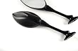 BG Black Sport Mirror Pair for Honda CBR 600RR 600RA 1000RR