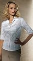 CUTOUT EYELET BLOUSE