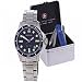 Search : Wenger Men's Swiss Military Watch-Knife Gift Set - Blue Dial/Stainless Steel Bracelet