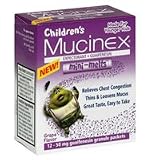 Mucinex for Childrens Expectorant, Mini-Melts 50 Mg Packets Grape Flavor - 12 ea