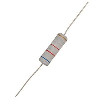 20 PCS 1K Ohm 3W Metal Oxide Film Resistors - 5% Tolerance Axial Lead For Electronics Projects