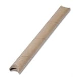 Quality Park 46107 Quick Crimp Mailing Tubes, 18 Inside Length, 2 Inside Dia, 25/ctn