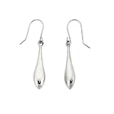 Karat Platinum Icicle Drop Earrings