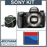 Sony a850 Digital SLR Camera Body Kit, with with SanDisk 8 GB Extreme IV Compact Flash Memory Card, Camera System Bag