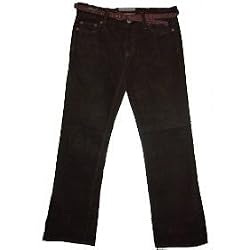 Women's Old Navy Pants Corduroy Available in Beige and Brown w/ Belt Low Waist Stretch