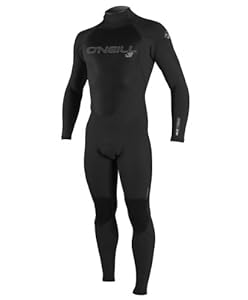 O'Neill Epic 4/3 Wetsuit, Black/Black/Black, Medium