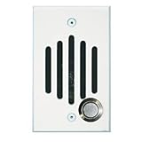 Channel Vision IU-6212C Door Unit For P-0930 Intercom System, Hidden Color Camera - White