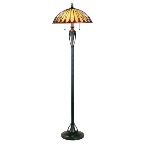 Quoizel Alahambre Tiffany 2-Light Floor Lamp