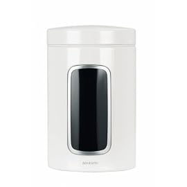 brabantia キャニスター窓付き1.4リットル ホワイト