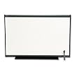 Quartet TE543G Quartet Total Erase Marker Board, 36 x 24, White, Graphite Frame