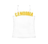 Vintage Cambodia - Spaghetti Tank T-Shirt