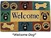   - WELCOME DOG - Dog & Cat Door / Welcome Mats