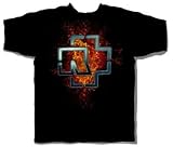 Rammstein - Lava Adult T-Shirt, Size: Large