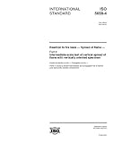 ISO 5658-4:2001, Reaction to fire tests -- Spread of flame -- Part 4: Intermediate-scale test of vertical spread of flame with vertically oriented specimen