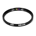 TRIXES 58mm UV Filter for Canon 18-55mm EOS 500D 1000D