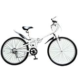 �V�}�m6�i�ϑ��M�A 26�C���`�܂肽���݃}�E���e���o�C�N/�O��_�u���T�X�y���V�����tMTB[�z���C�g/26-FB-MTB-WH]