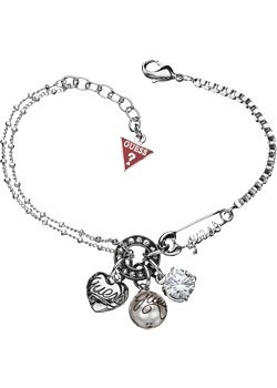 Guess Guess Damen Armband Herz Perle UBB81014
