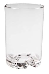 Zak Designs Rock 8-Ounce Clear Tumblers, Set of 6
