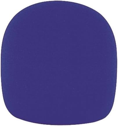 Tour Grade TWS01BL Ball Style Foam Microphone Windscreen, Blue