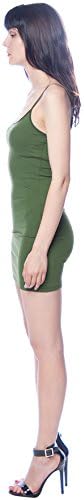 Lucky 21 Women's Active Basic Cami Dress Med Olive