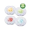 Philips AVENT BPA Free Contemporary Freeflow Pacifier (2 Pack), 6-18 Months, Colors and Designs May Vary