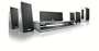 Philips HTS 3154 / 12 Heimkino-System (DivX-zertifiziert) schwarz/silber
