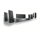 Philips HTS 3154 / 12 Heimkino-System (DivX-zertifiziert) schwarz/silber