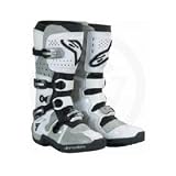 ALPINESTARS TECH 7 BOOTS 2007 WHITE/BLUE 15 #2012072715 201207-27-15