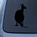 KANGAROO - Australia Animal - Vinyl Car Decal Sticker #1722 | Vinyl Color: Black