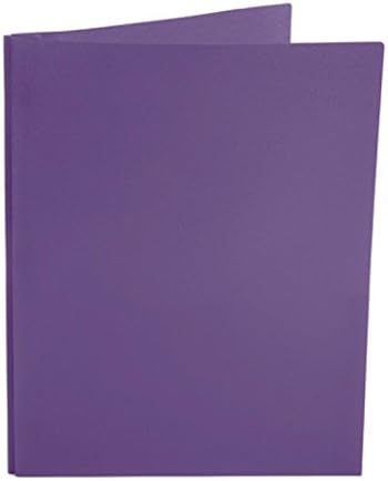 Ultra Pro - 10 Pack, Purple 2-Pocket Folders with 3-Prong Fastener