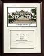 Stephen F. Austin State University Graduate Framed Lithograph w/ Diploma Opening