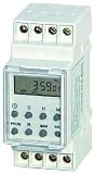 Produkt-Bild: Digitale Zeitschaltuhr McVoice 'STE-2', digital, 7 Tage, 230V/16A f&uuml;r Schalttafel-Einbau
