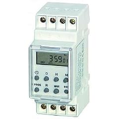 Digitale Zeitschaltuhr McVoice 'STE-2', digital, 7 Tage, 230V/16A f�r Schalttafel-Einbau
