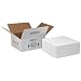 Polar Tech XM4C Thermo Chill Expand-em Series Insulated Carton with Foam Shipper, 12-3/4" Length x 12-3/4" Width x 4-1/4" Depth (Case of 4)