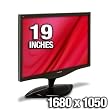 ViewSonic VX1962WM 19" Wide Digital/Analog LCD Monitor