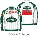 NASCAR Dale Earnhardt Jr. #88 Amp Energy Mens X-Large Size Twill Uniform Jacket