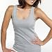 Sheer Rib Longer Length Tank Top