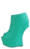 Asassyn Heel Less Sculpted Booties SEA GREEN
