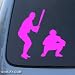 BASEBALL - Base Ball Sport - Car, Truck, Notebook, Vinyl Decal Sticker #1206 | Vinyl Color: Pink