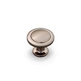 1-1/4 Dia. Zinc Die Cast Knob Finish: Satin Nickel Packag