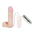 Doc Johnson Vac-U-Lock Vibro Ultra Harness 2 and Plug with 6" UR3 Dildo Adult Sex Toy Kit