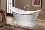 Cheviot Regency Cast Iron 2151W White
